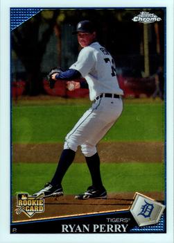 2009 Topps Chrome #191 Ryan Perry Front