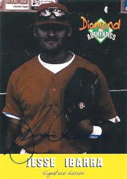2000 Diamond Authentics Autographs #3 Jesse Ibarra Front