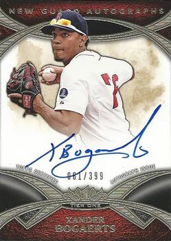 2014 Topps Tier One - New Guard Autographs #NGA-XB Xander Bogaerts Front
