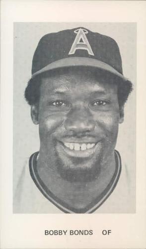 1976 California Angels Photocards #NNO Bobby Bonds Front