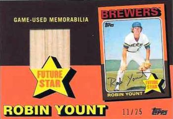 2014 Topps - Future Stars That Never Were Relics #FSR-RY Robin Yount Front