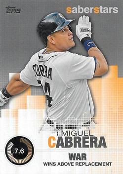 2014 Topps - Saber Stars #SST-8 Miguel Cabrera Front