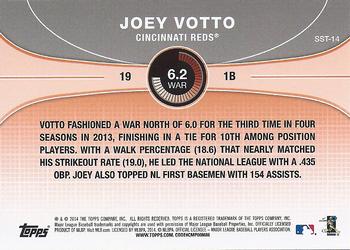 2014 Topps - Saber Stars #SST-14 Joey Votto Back