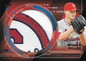 2014 Topps - Trajectory Jumbo Relics #TJR-SM Shelby Miller Front