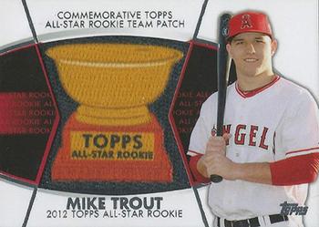 2014 Topps - All-Star Rookie Cup Manufactured Patch #RCMP-MT Mike Trout Front
