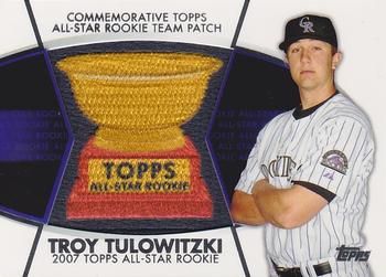 2014 Topps - All-Star Rookie Cup Manufactured Patch #RCMP-TT Troy Tulowitzki Front