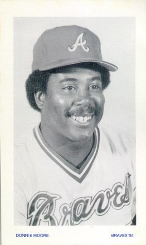 1984 Atlanta Braves Photocards #NNO Donnie Moore Front