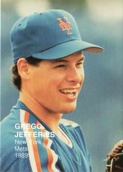 1989 Baseball's Best Two (unlicensed) #19 Gregg Jefferies Front