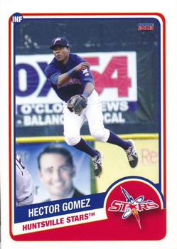 2013 Choice Huntsville Stars #3 Hector Gomez Front