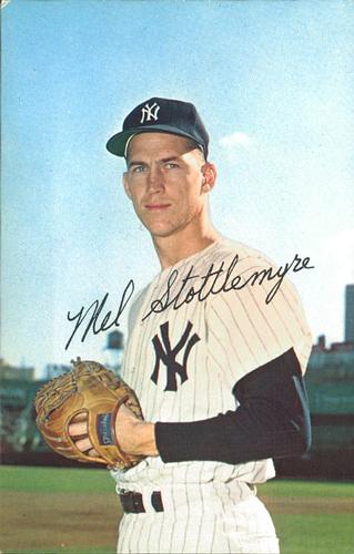 1964-68 Requena Pan American Photo Postcards #NNO Mel Stottlemyre Front