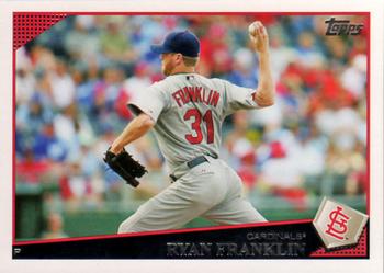 2009 Topps Updates & Highlights #UH285 Ryan Franklin Front