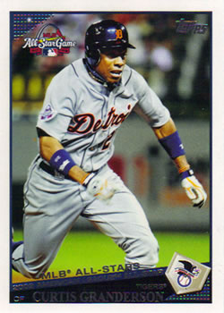 2009 Topps Updates & Highlights #UH329 Curtis Granderson Front