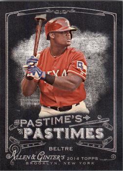 2014 Topps Allen & Ginter - Pastime's Pastimes #PP-AB Adrian Beltre Front