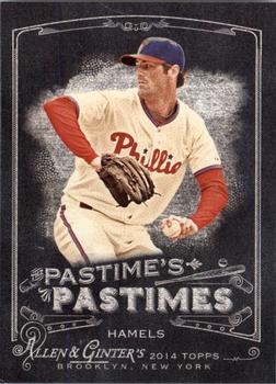 2014 Topps Allen & Ginter - Pastime's Pastimes #PP-CH Cole Hamels Front
