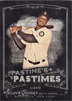 2014 Topps Allen & Ginter - Pastime's Pastimes #PP-RC Robinson Cano Front