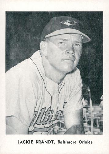 1961 Jay Publishing Baltimore Orioles #NNO Jackie Brandt Front