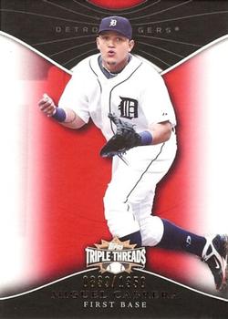 2009 Topps Triple Threads #55 Miguel Cabrera Front