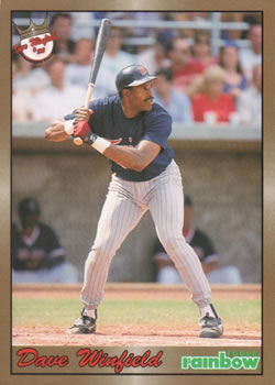 1993 Rainbow Foods Dave Winfield - Gold #8 Dave Winfield Front