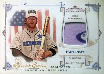 2014 Topps Allen & Ginter - Relics #FRB-DPO Dave Portnoy Front
