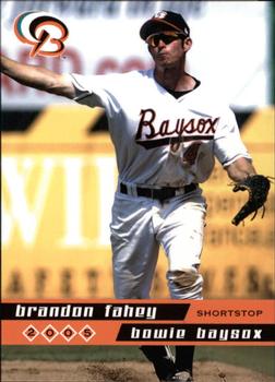 2005 Grandstand Bowie Baysox #NNO Brandon Fahey Front