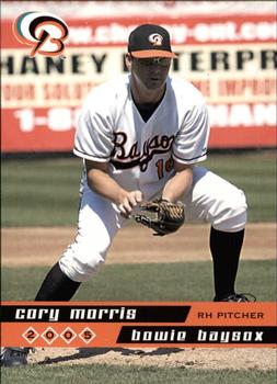 2005 Grandstand Bowie Baysox #NNO Cory Morris Front