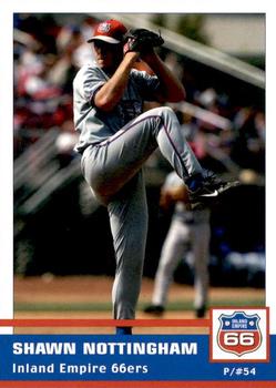 2005 Grandstand Inland Empire 66ers #NNO Shawn Nottingham Front