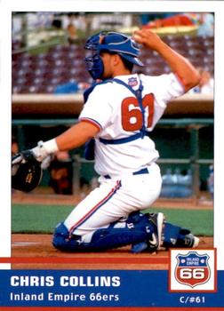 2005 Grandstand Inland Empire 66ers #NNO Chris Collins Front