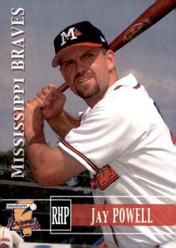 2005 Grandstand Mississippi Braves #NNO Jay Powell Front