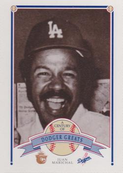 1989 Los Angeles Dodgers Greats Smokey #17 Juan Marichal Front