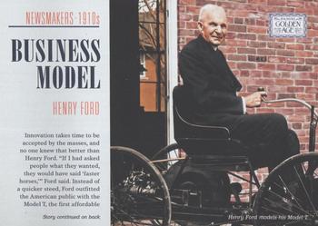 2014 Panini Golden Age - Newsmakers #2 Henry Ford Front