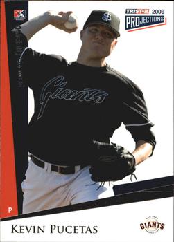 2009 TriStar PROjections #182 Kevin Pucetas Front