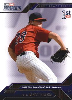 2009 TriStar Prospects Plus #28 Rex Brothers Front