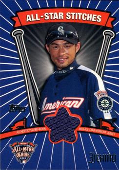 2005 Topps Updates & Highlights - All-Star Stitches #ASR-IS Ichiro Suzuki Front