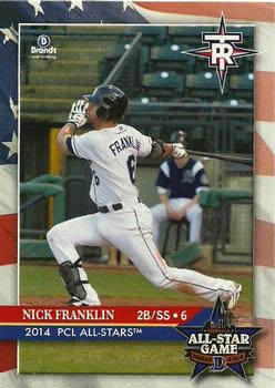 2014 Brandt Pacific Coast League All-Stars #5 Nick Franklin Front