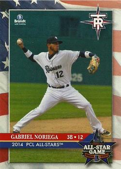 2014 Brandt Pacific Coast League All-Stars #14 Gabriel Noriega Front