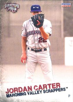 2014 Choice Mahoning Valley Scrappers #3 Jordan Carter Front