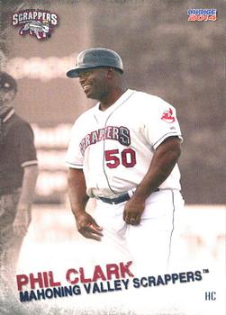 2014 Choice Mahoning Valley Scrappers #6 Phil Clark Front