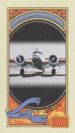 2014 Panini Golden Age - Mini Mono Brand Blue Back #46 Amelia Earhart's Lockheed Electra Front