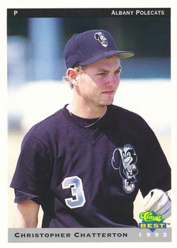 1993 Classic Best Albany Polecats #6 Christopher Chatterton Front