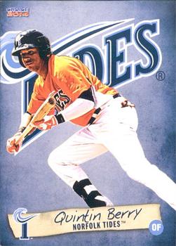 2014 Choice Norfolk Tides #3 Quintin Berry Front