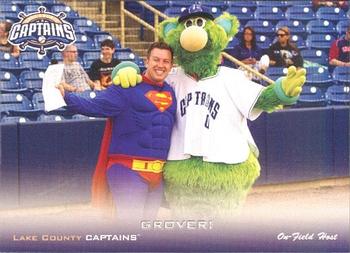 2013 Grandstand Lake County Captains #NNO Grover! / Skipper Front
