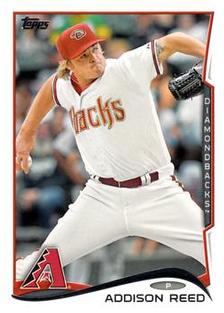 2014 Topps Mini #551 Addison Reed Front