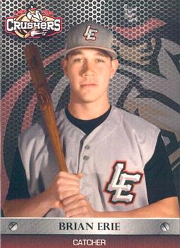 2012 Weed Pro Morning Journal Lake Erie Crushers #11 Brian Erie Front
