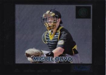 2000 Bowman - Retro/Future #343 Miguel Olivo Front