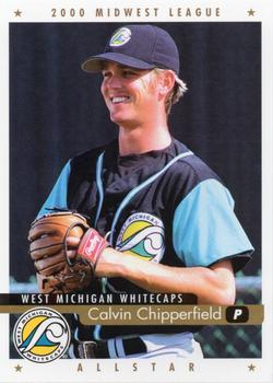 2000 Active Graphics Midwest League All-Stars #NNO Calvin Chipperfield Front