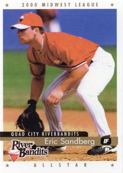 2000 Active Graphics Midwest League All-Stars #NNO Eric Sandberg Front