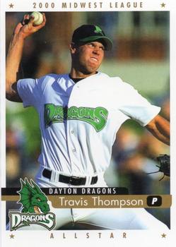 2000 Active Graphics Midwest League All-Stars #NNO Travis Thompson Front