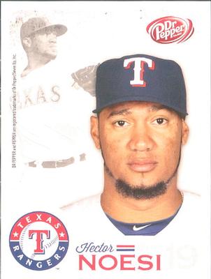 2014 Dr. Pepper Texas Rangers #30 Hector Noesi Front