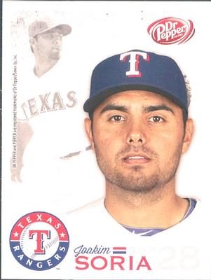 2014 Dr. Pepper Texas Rangers #39 Joakim Soria Front