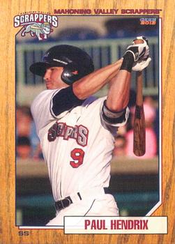 2013 Choice Mahoning Valley Scrappers #15 Paul Hendrix Front